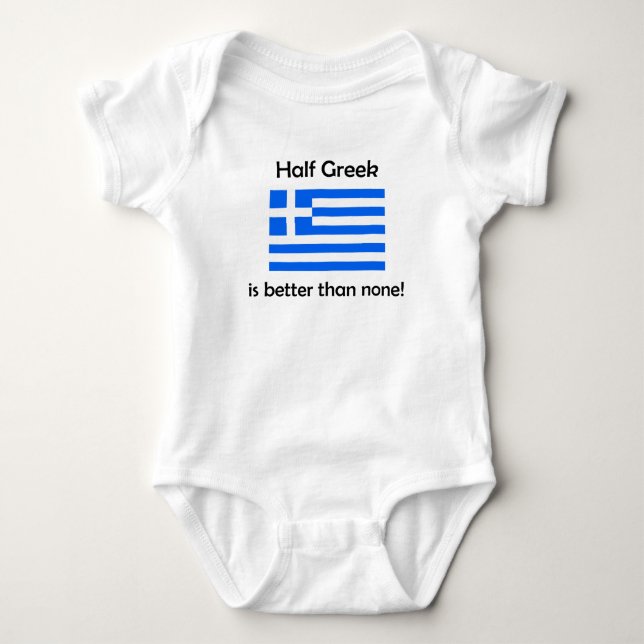 Halv grek tee shirt (Framsida)