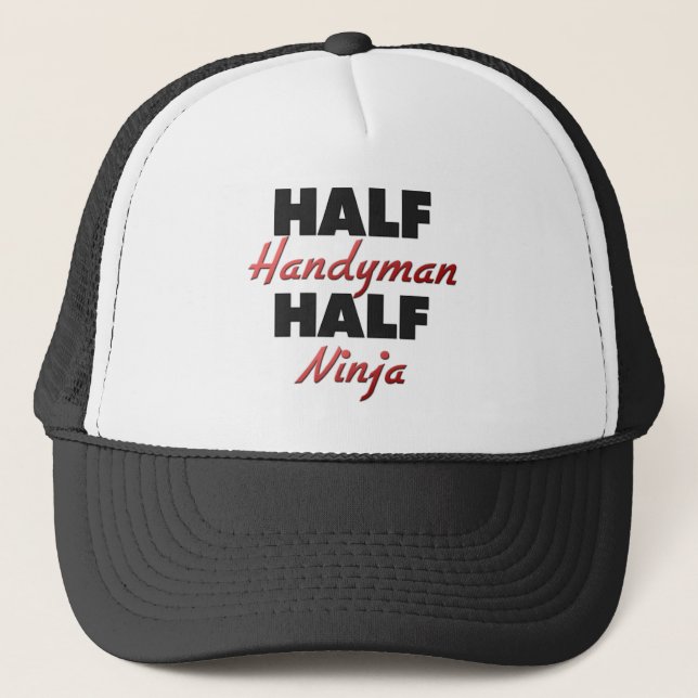 Halv handyman halva Ninja Keps (Framsida)