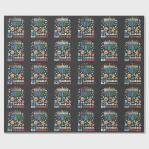 Halv Hanukkah Halv jul Rolig Christmukkah Presentpapper