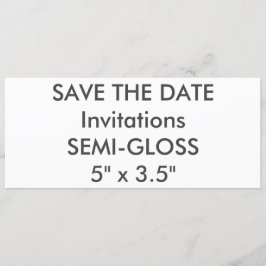 HALV-kommentera 110lb 9,25" x 4" Inbjudningar