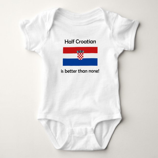 Halv kroat tee shirt (Framsida)