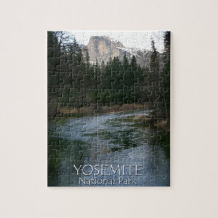 Halv kupol i den Yosemite nationalparken, Pussel