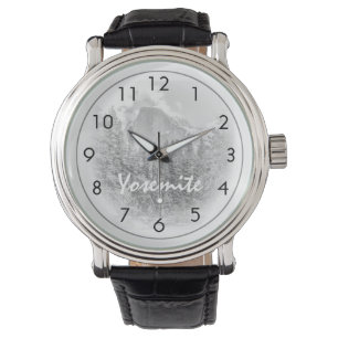 Halv kupol i vinter armbandsur