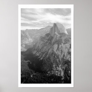 Halv kupol, Yosemite nationalpark Poster