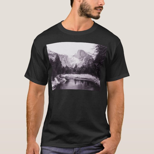 Halv kupol, Yosemite nationalpark T Shirt (Framsida)