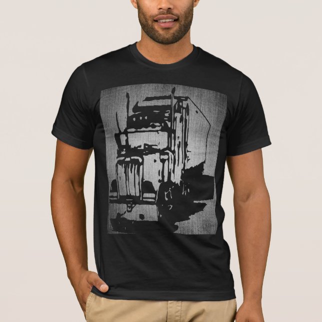 Halv lastbilT-tröja T-shirt (Framsida)