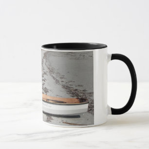 Halv liter elva på stranden mugg