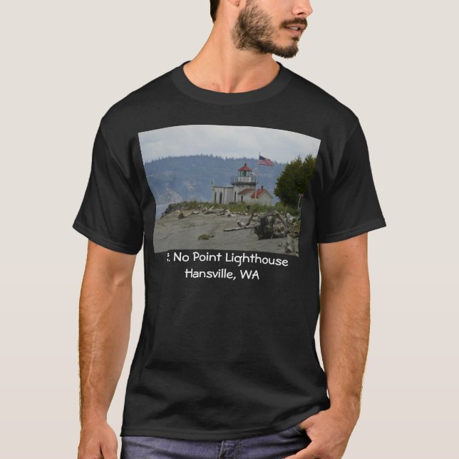 Halv liter. Inget peka skjortan Tee Shirt (Framsida)