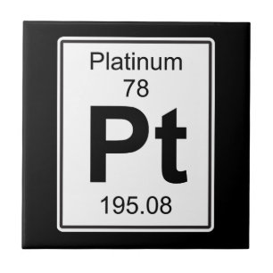 Halv liter - Platina Kakelplatta