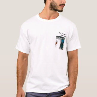 Halv liter-skiffen bugar T-tröja T-shirt