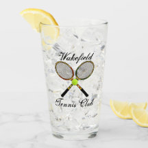 Halv literexponeringsglas för tennis