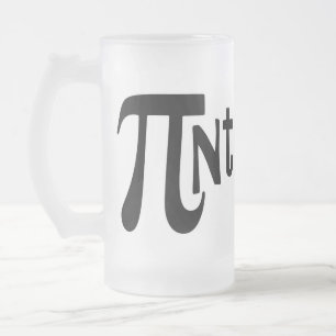 Halv literPi-mugg Frostat Ölglas