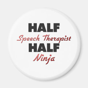 Halv logoped halva Ninja Magnet