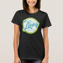 Halv Loopy Basic Crew - Lime Logotyp