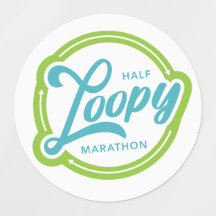 Halv Loopy Sticker