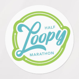 Halv Loopy Sticker