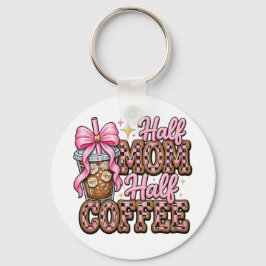 Halv Mamma, Halv Kaffe Nyckelring 