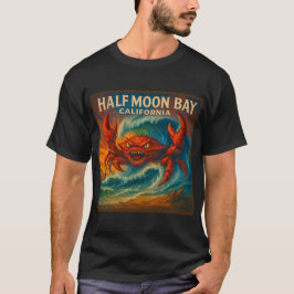 HALV MÅNE BUKT, KALIFORNIEN. T SHIRT