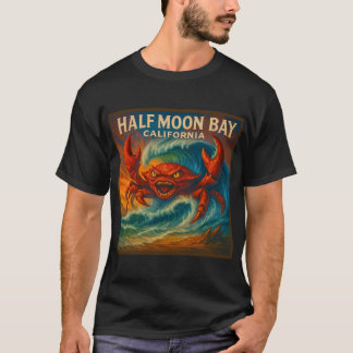 HALV MÅNE BUKT, KALIFORNIEN. T SHIRT