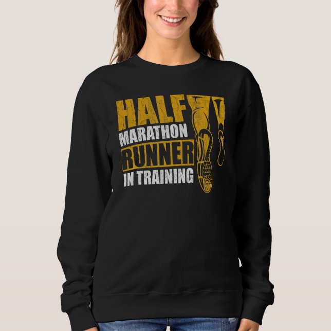 Halv maratonSpringer i utbildningsoffert för 13 1 T Shirt (Framsida)