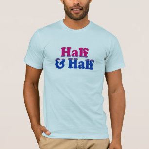 Halv och halv t-shirt