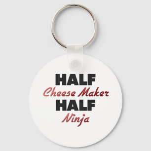 Halv osttillverkare halva Ninja Nyckelring