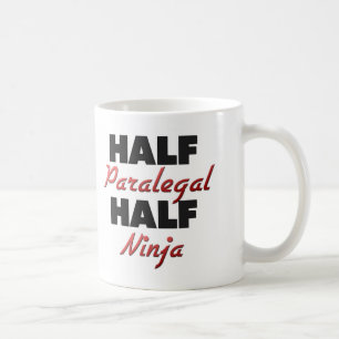 Halv Paralegal halva Ninja Kaffemugg