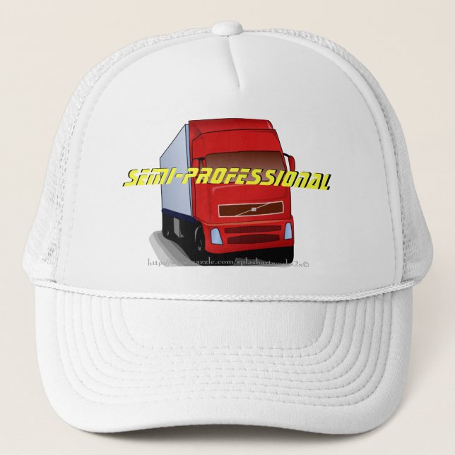 "Halv-Professionell ", Truckerkeps (Framsida)