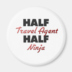 Halv resa Agent i halv Ninja Magnet