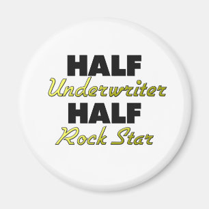 Halv rockstjärna för halv försäkringstagare magnet