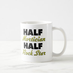 Halv rockstjärna för halv Mortician Kaffemugg