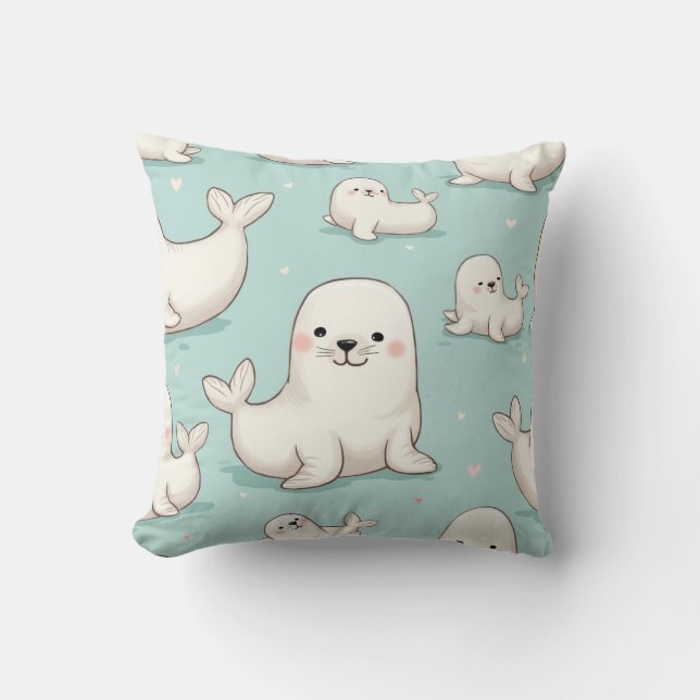 halv säldyna kudde (Framsida)