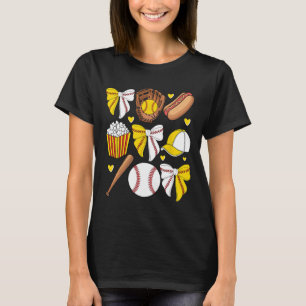 Halv säljare och Mamma Mamma Life Coquette Bow Wo T Shirt