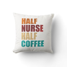 Halv Sjuksköterska Halv Kaffe Rolig Sjuksköterska