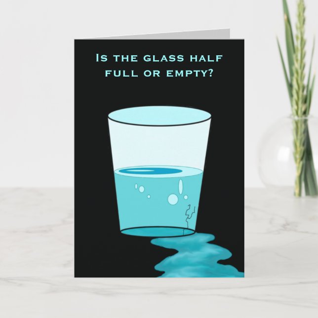 Halv tom kort (Framsida)