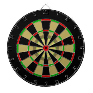 Halv traditionell Dartboard för mång- ring Piltavla