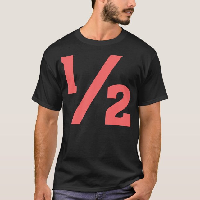 Halv - Tropisk Rosa Tee (Framsida)