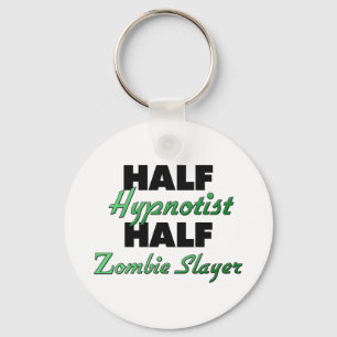 Halv ZombieSlayer för halv Hypnotist Nyckelring