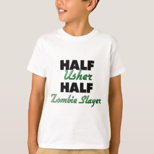Halv ZombieSlayer för halv rättstjänare T Shirt
