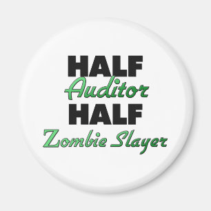 Halv ZombieSlayer för halv revisor Magnet
