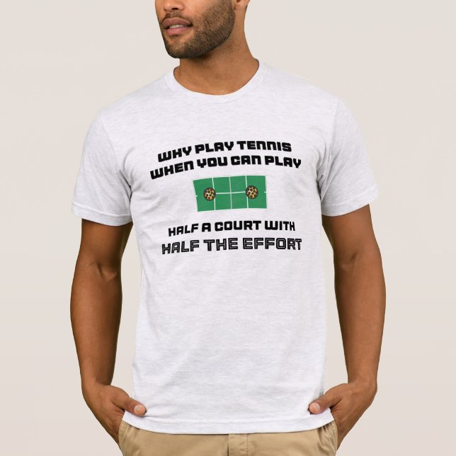 Halva ansträngningen t shirt (Framsida)