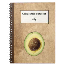 Halva avocado Illustration Personlig Comp
