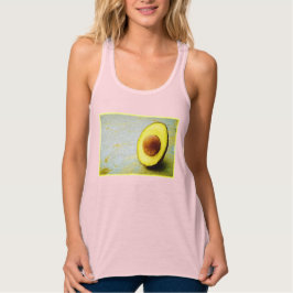 "Halva Avocado", matfoto. Köp nu Linne Med Racerback