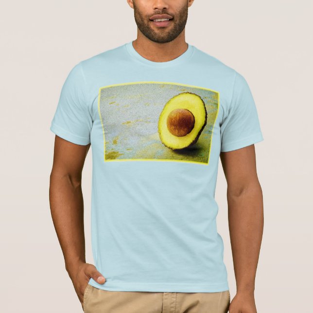 "Halva Avocado", matfoto. Köp nu T Shirt (Framsida)
