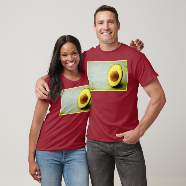 "Halva Avokado" Söt Bild. Köp Nu T Shirt (Unisex)