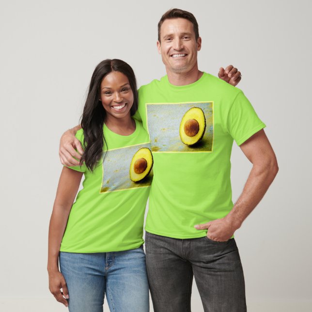 "Halva Avokado" Söt Bild. Köp Nu T Shirt (Unisex)