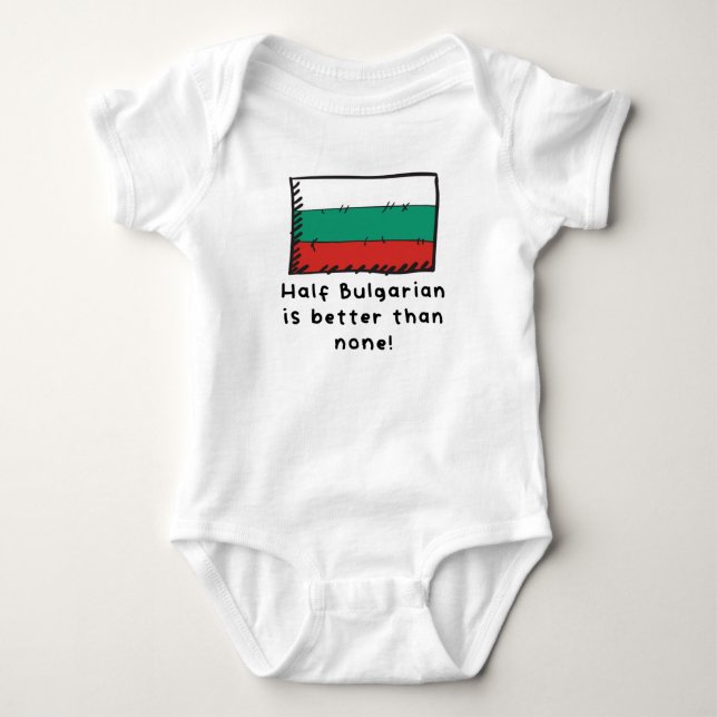 Halva bulgariska är bättre än ingen bekant Bulgari T Shirt (Framsida)
