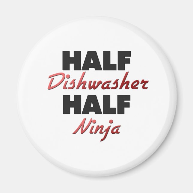 Halva Dishwasher Halva Ninja Magnet (Framsidan)