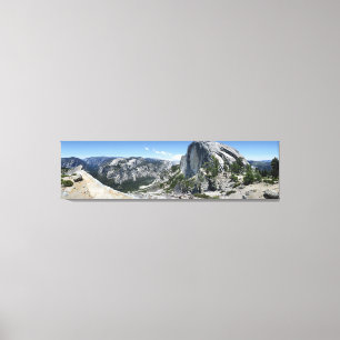 Halva Dome och Yosemite Valley - Yosemite Canvastryck