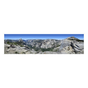 Halva Dome och Yosemite Valley - Yosemite Fototryck